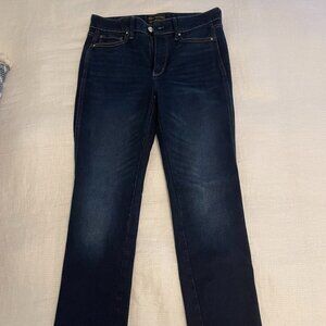 White House and Black Market Cashmere Denim High Rise Slim Jeans